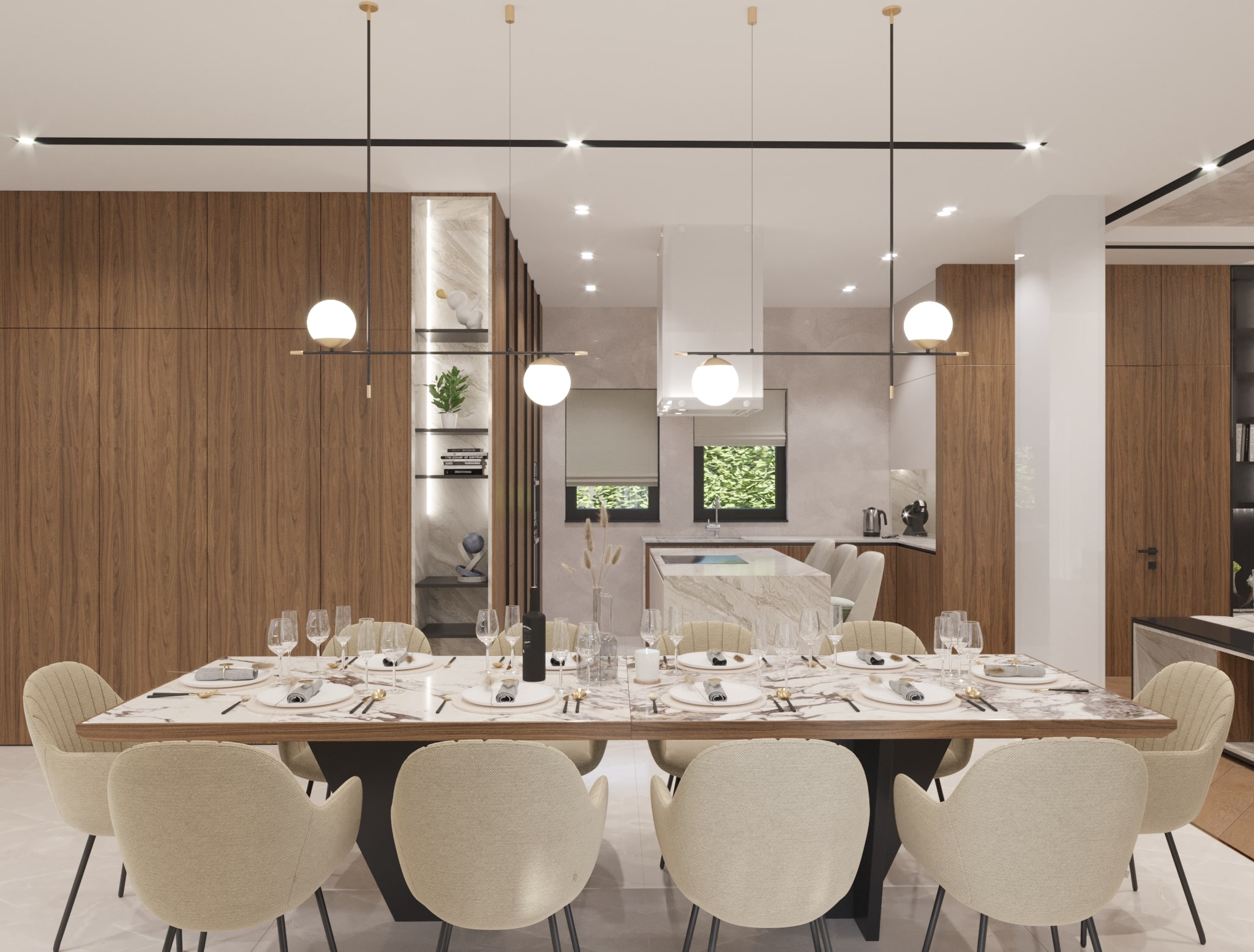 House V2105 | Интериорен Дизайн | Molt Design Group