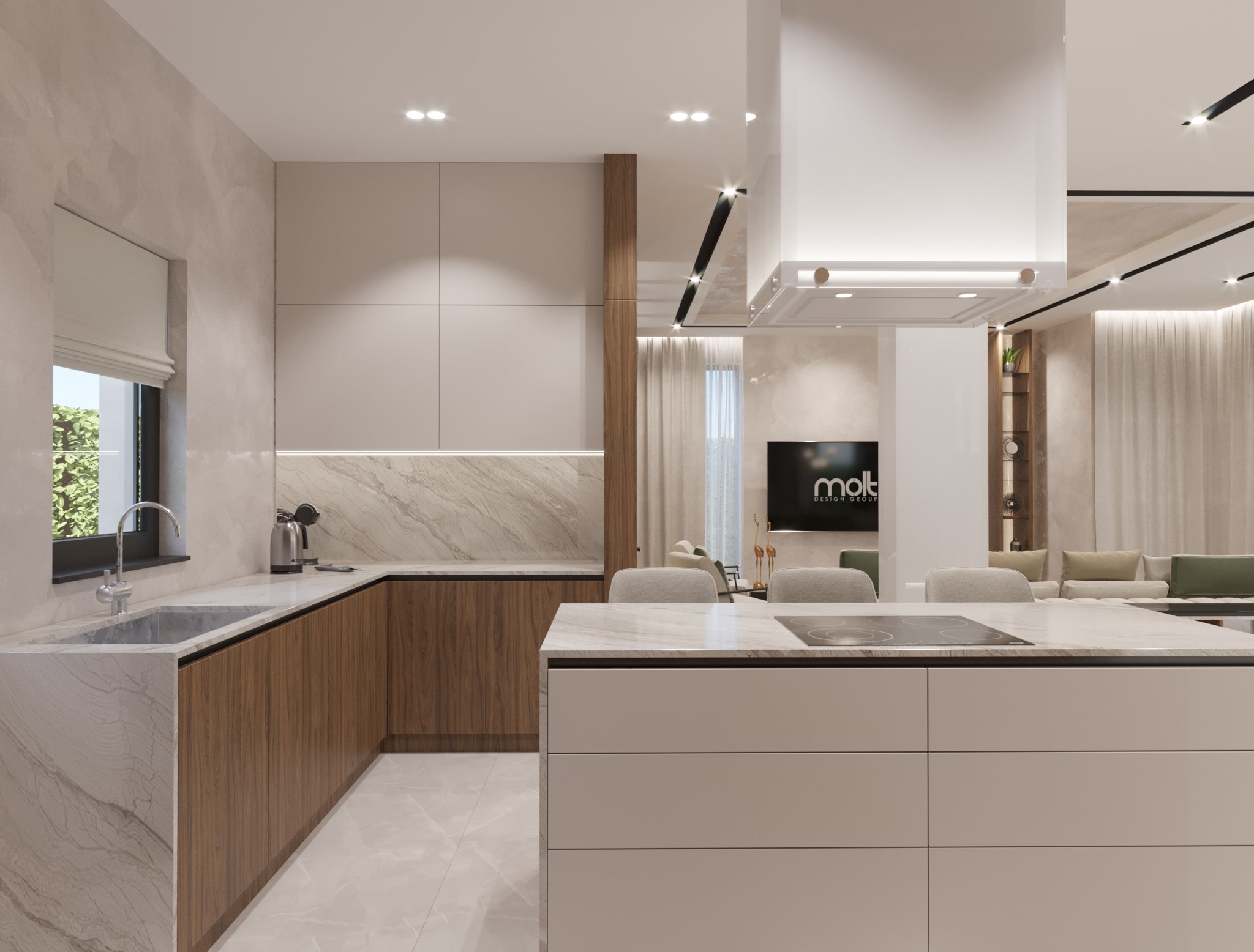 House V2105 | Интериорен Дизайн | Molt Design Group
