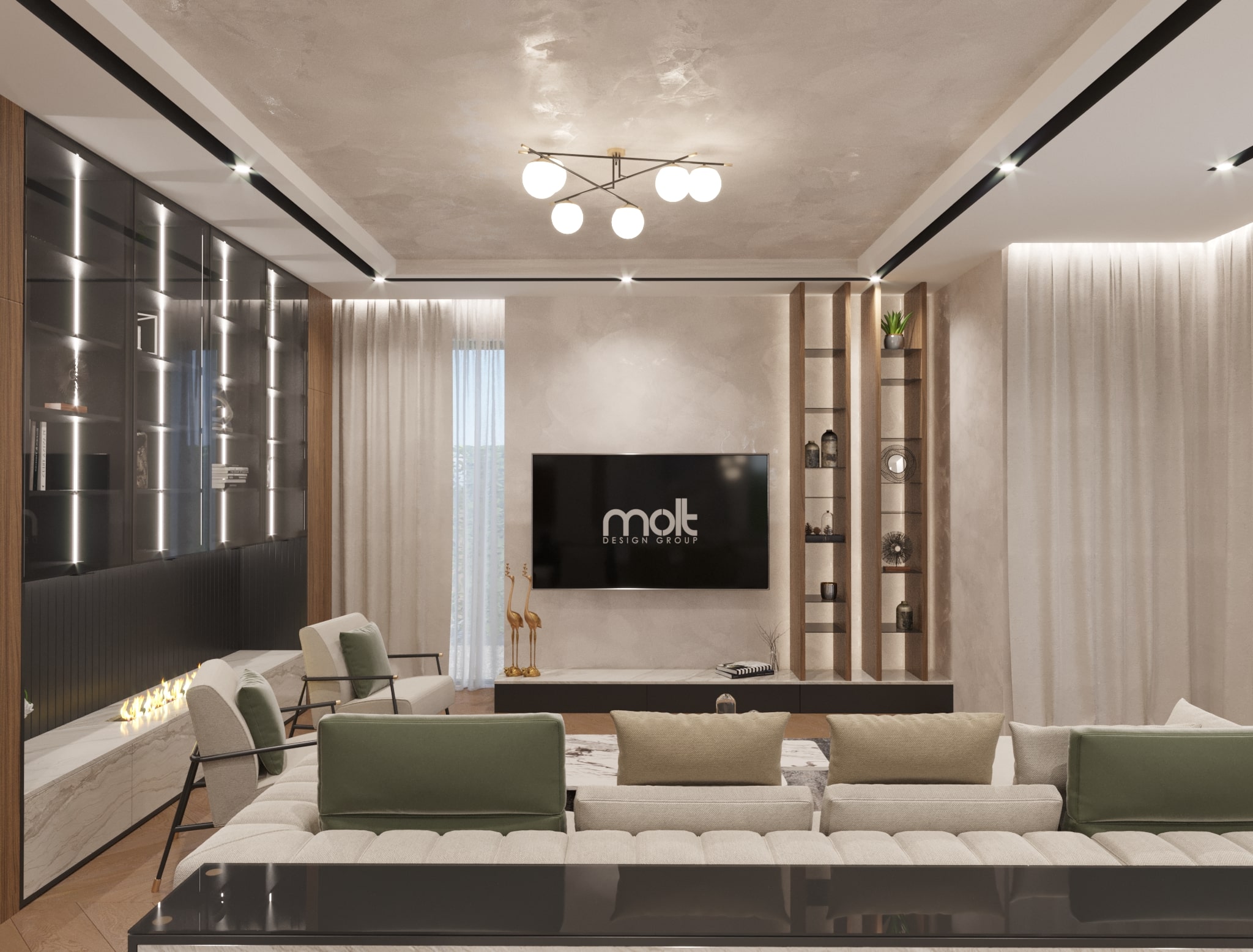 House V2105 | Интериорен Дизайн | Molt Design Group