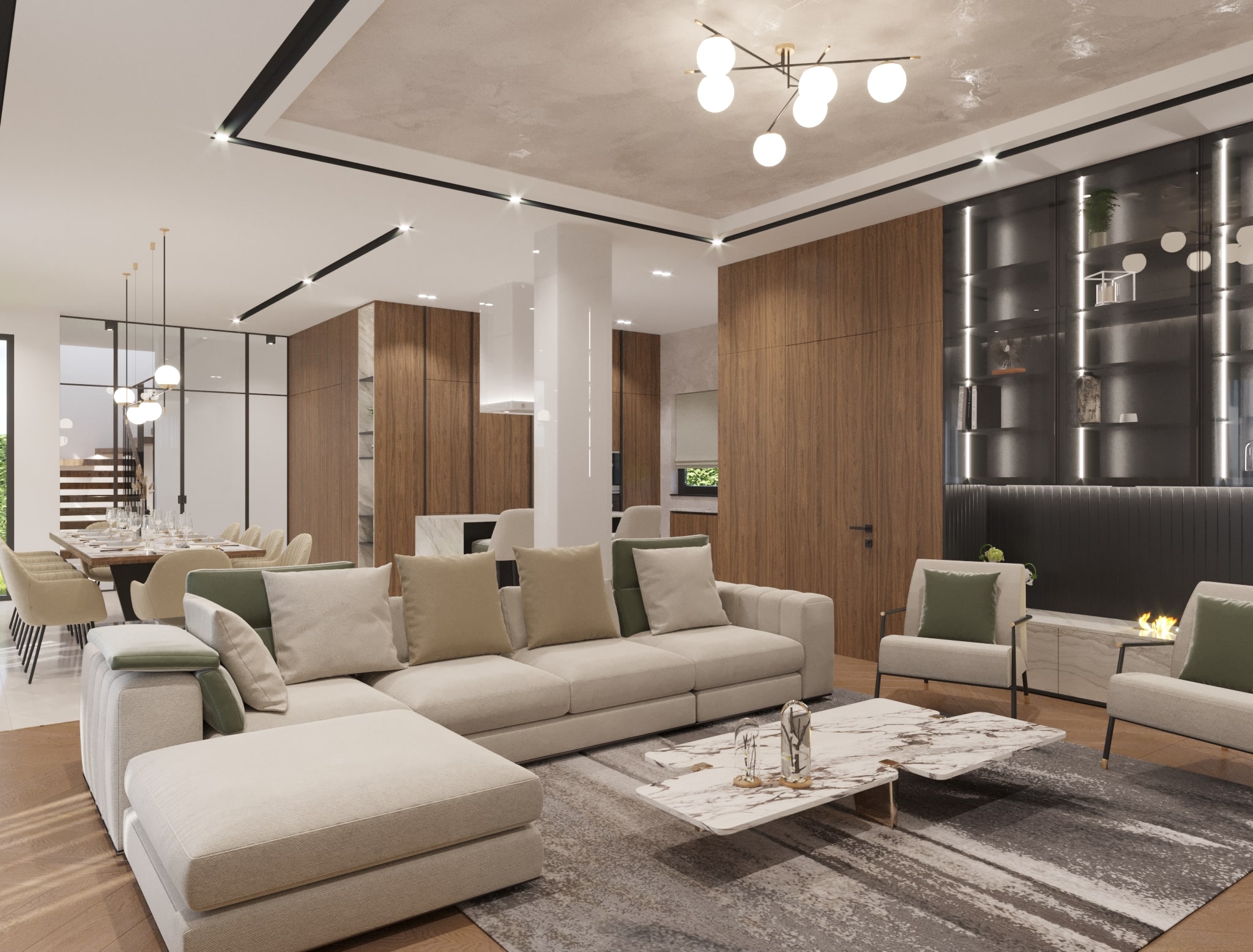 House V2105 | Интериорен Дизайн | Molt Design Group