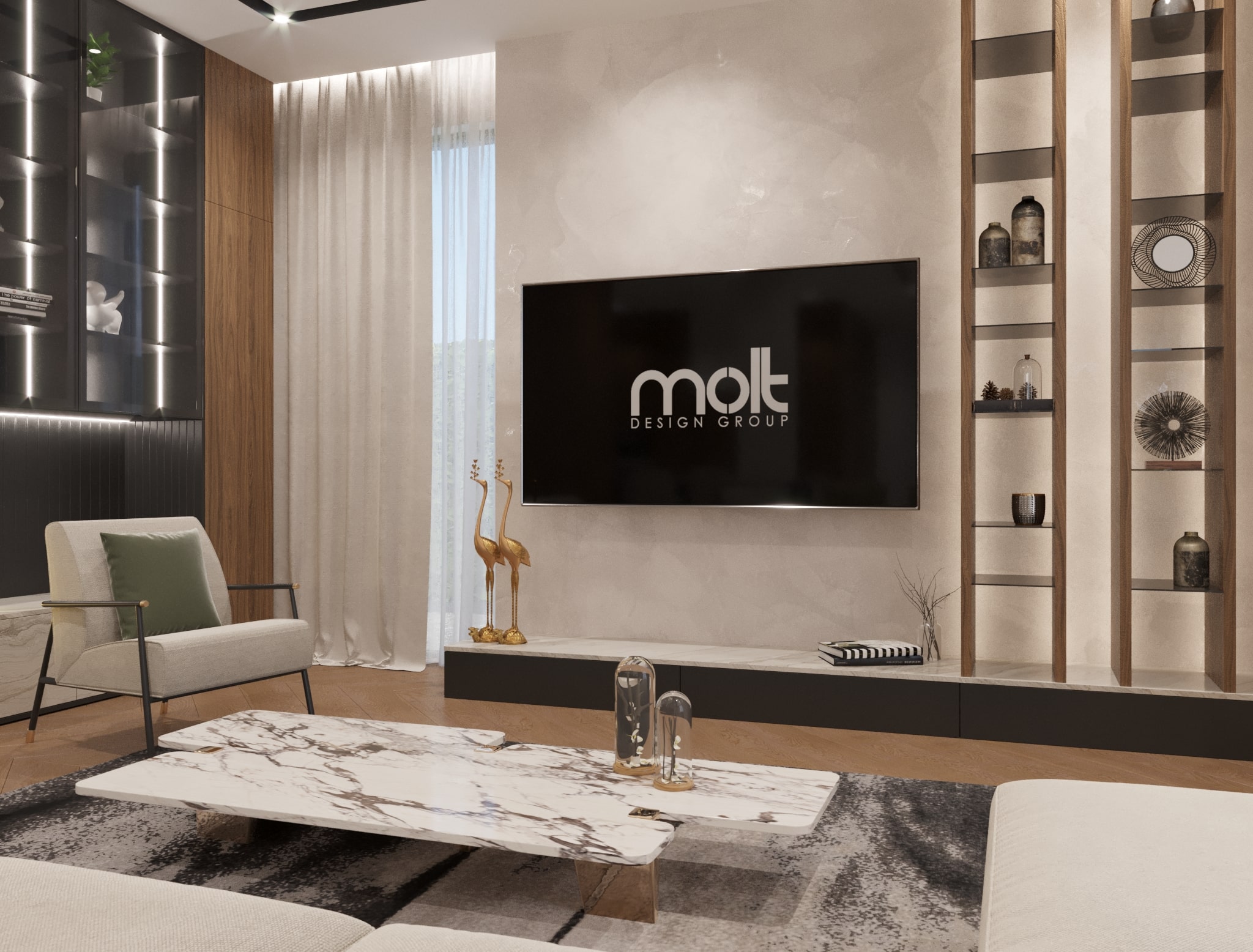 House V2105 | Интериорен Дизайн | Molt Design Group