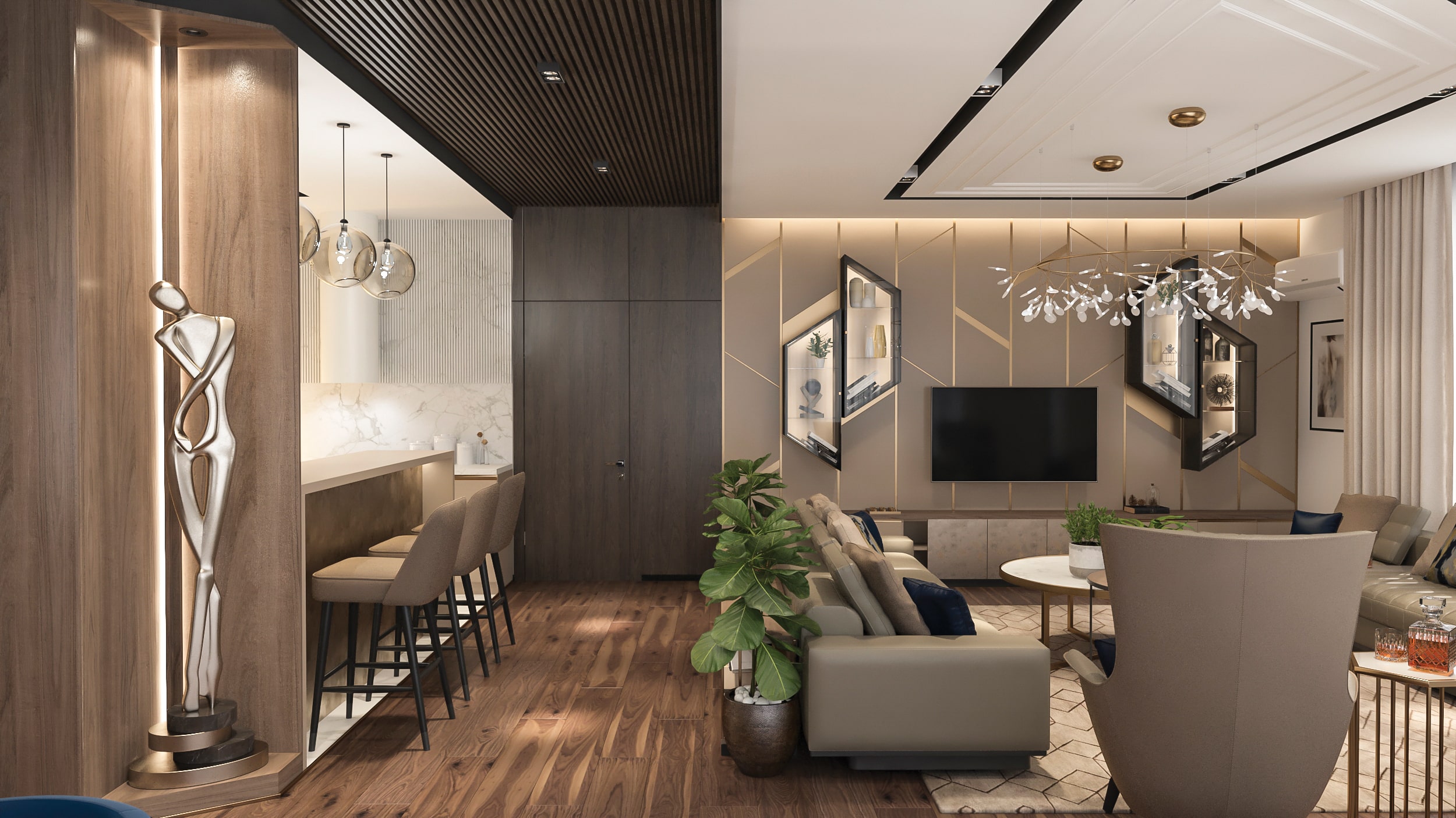 Апартамент F1911 | Interor Design | Molt Design Group