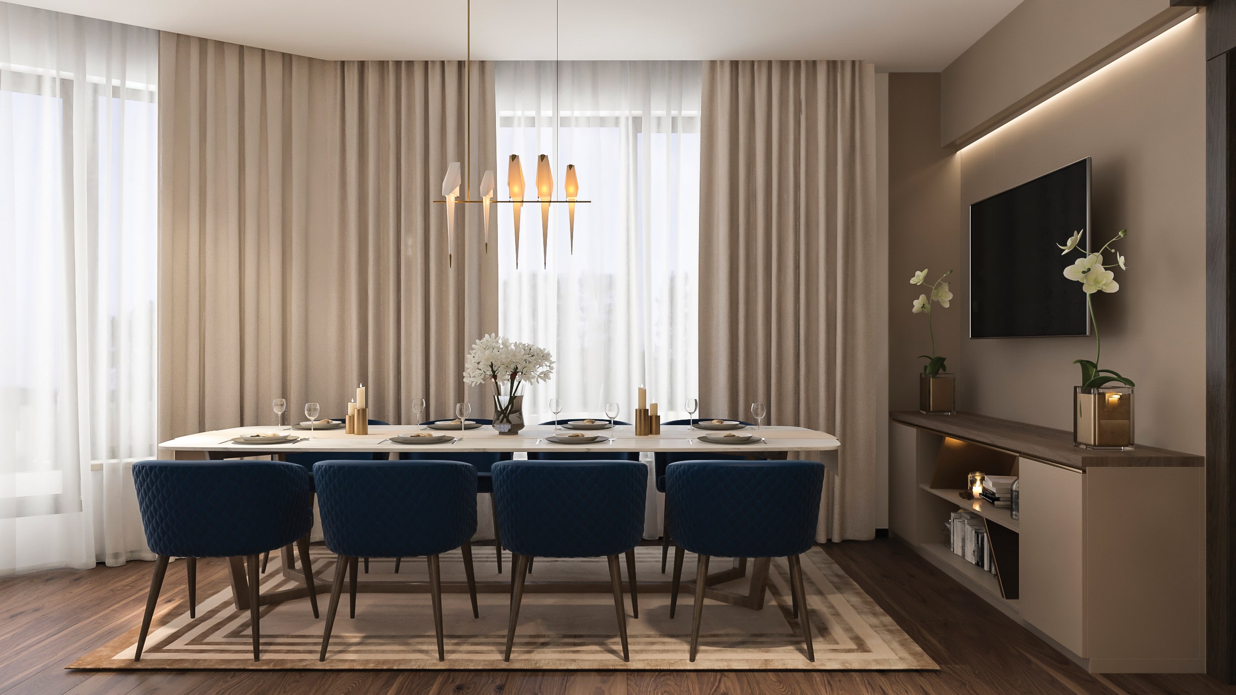 Апартамент F1911 | Interor Design | Molt Design Group
