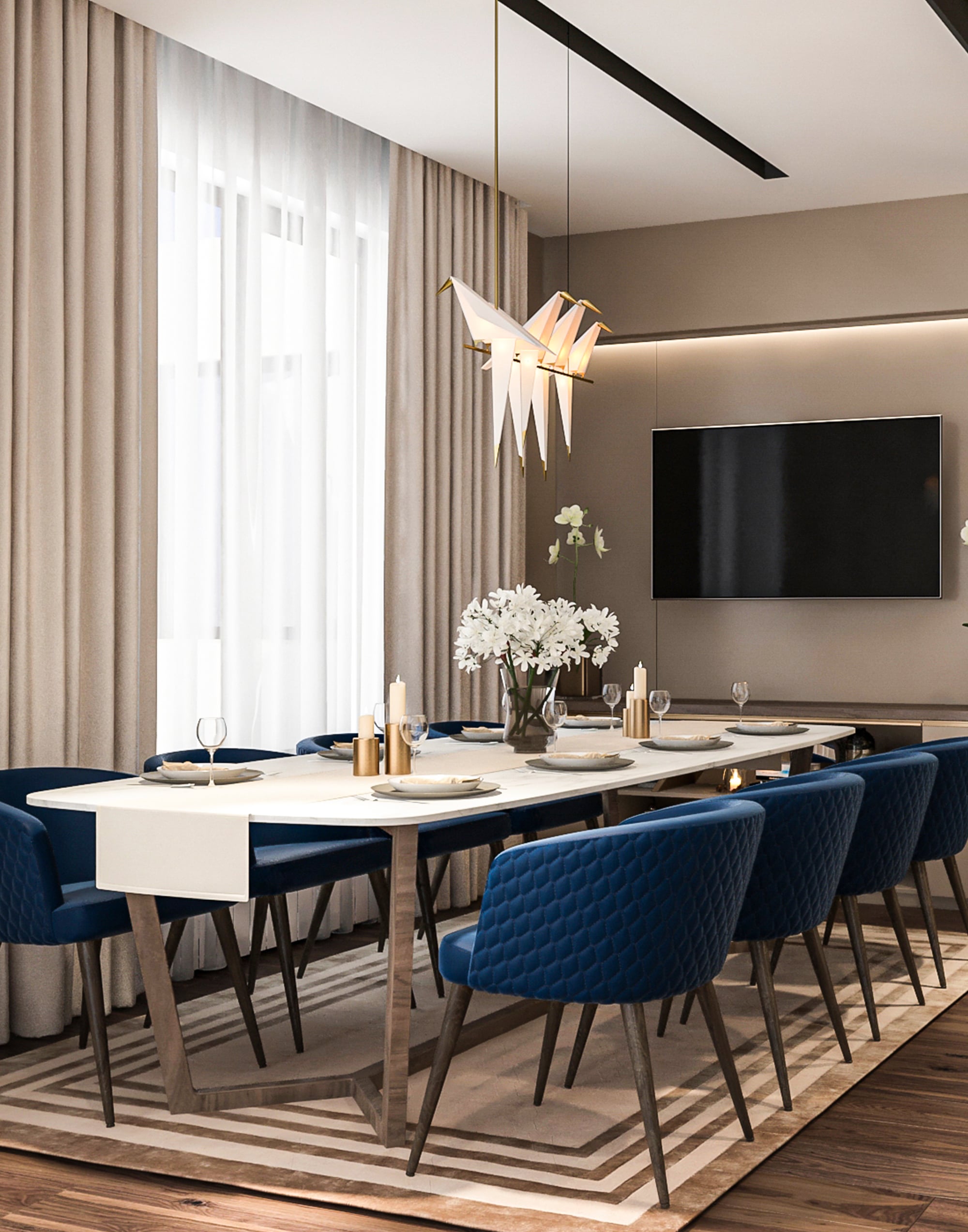 Апартамент F1911 | Living Room | Molt Design Group