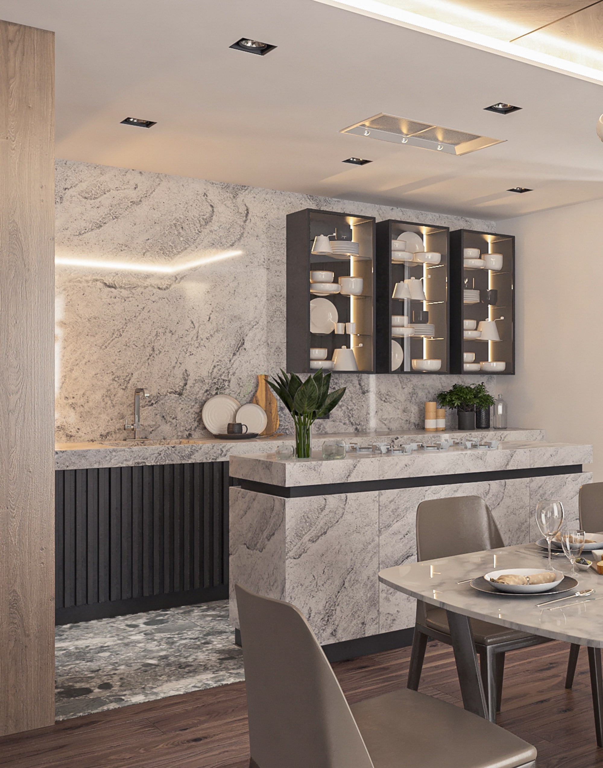 Къща C1719 | Kitchen | Molt Design Group