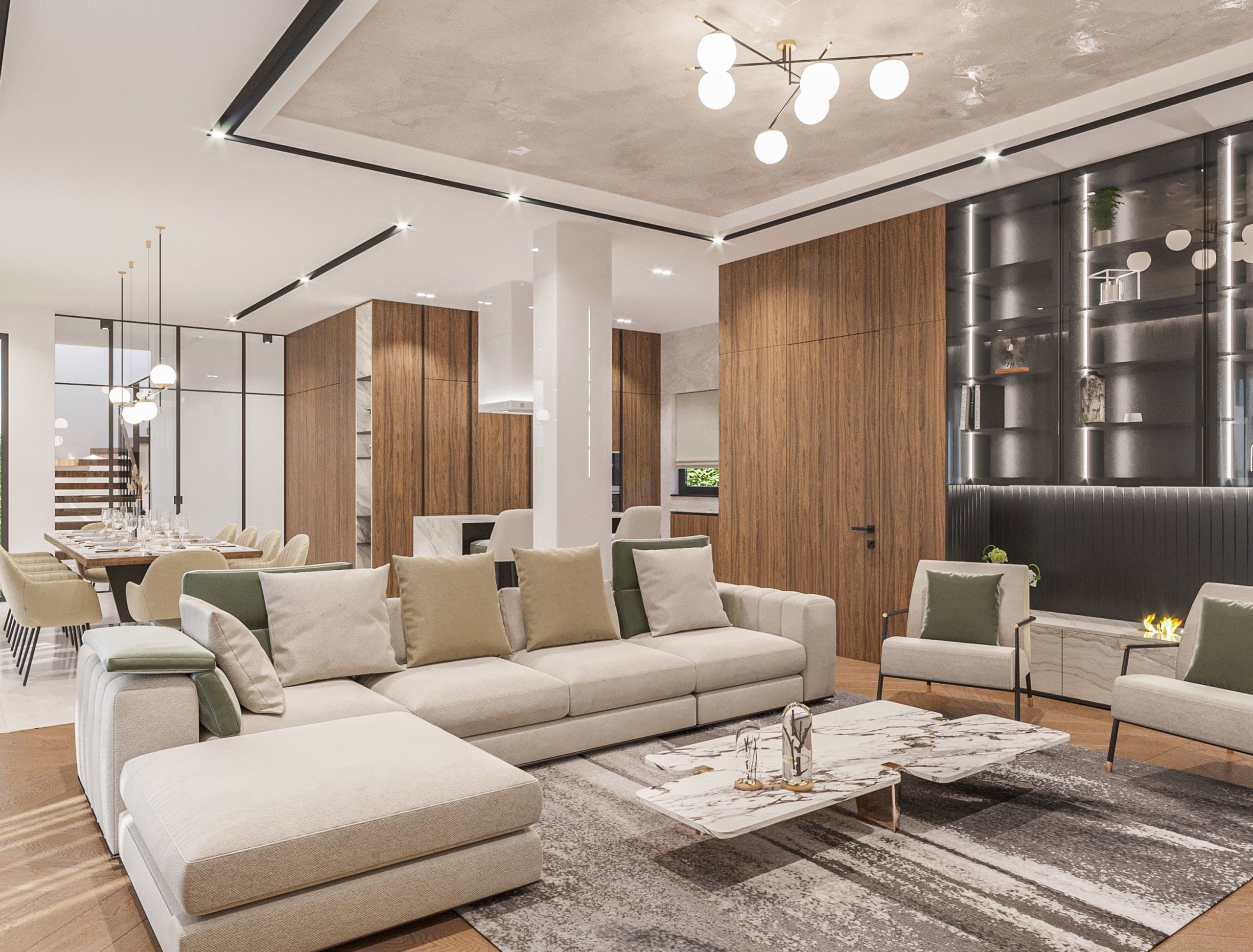 House V2105 | Интериорен Дизайн | Molt Design Group