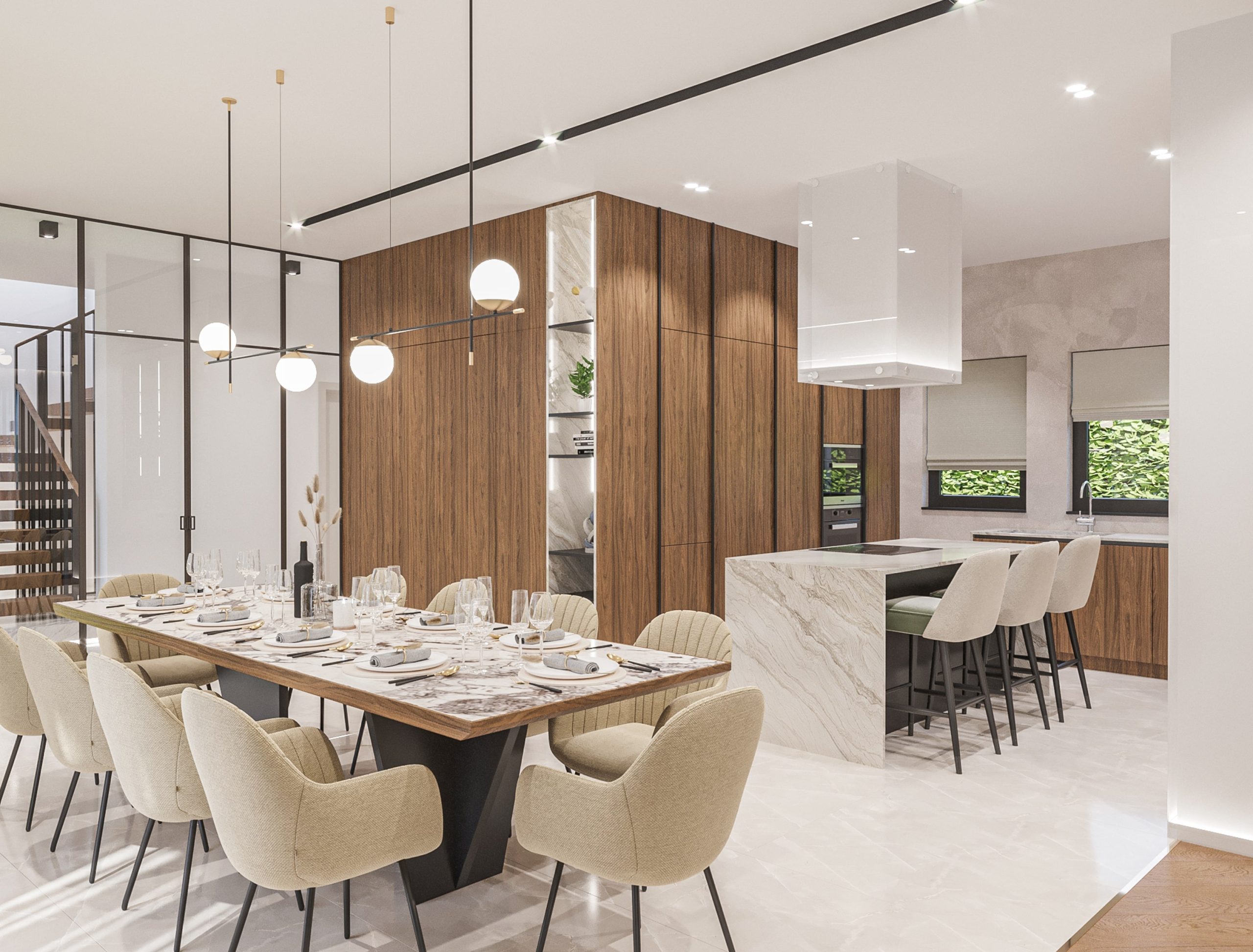 House V2105 | Интериорен Дизайн | Molt Design Group