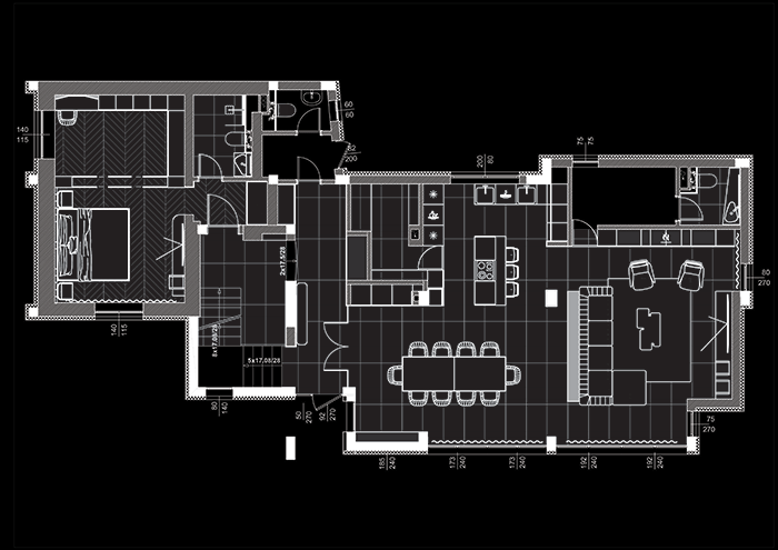 План на проект House V2105 | Molt Design Group
