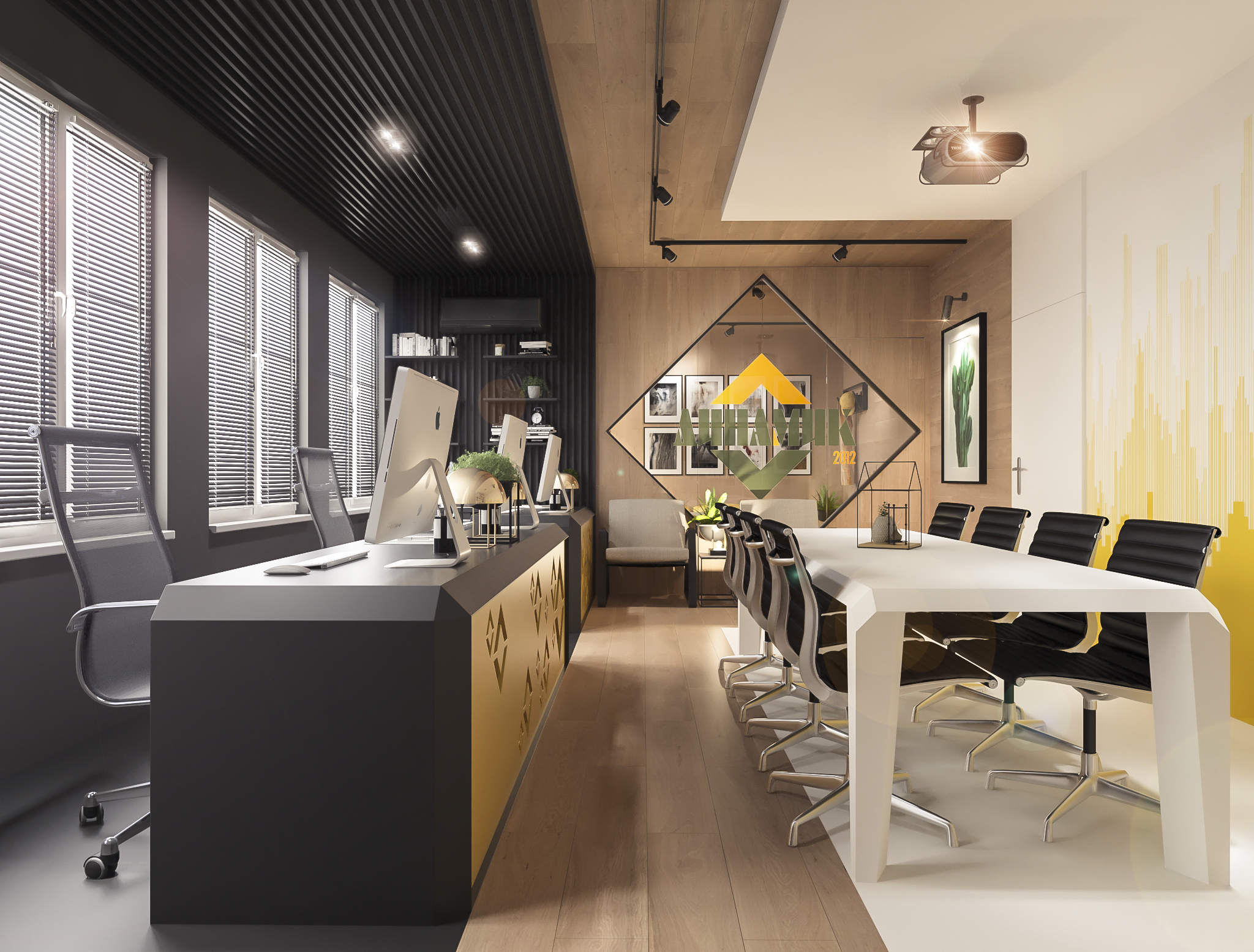 Офис D1902 | Интериорен дизайн | Molt Design Group