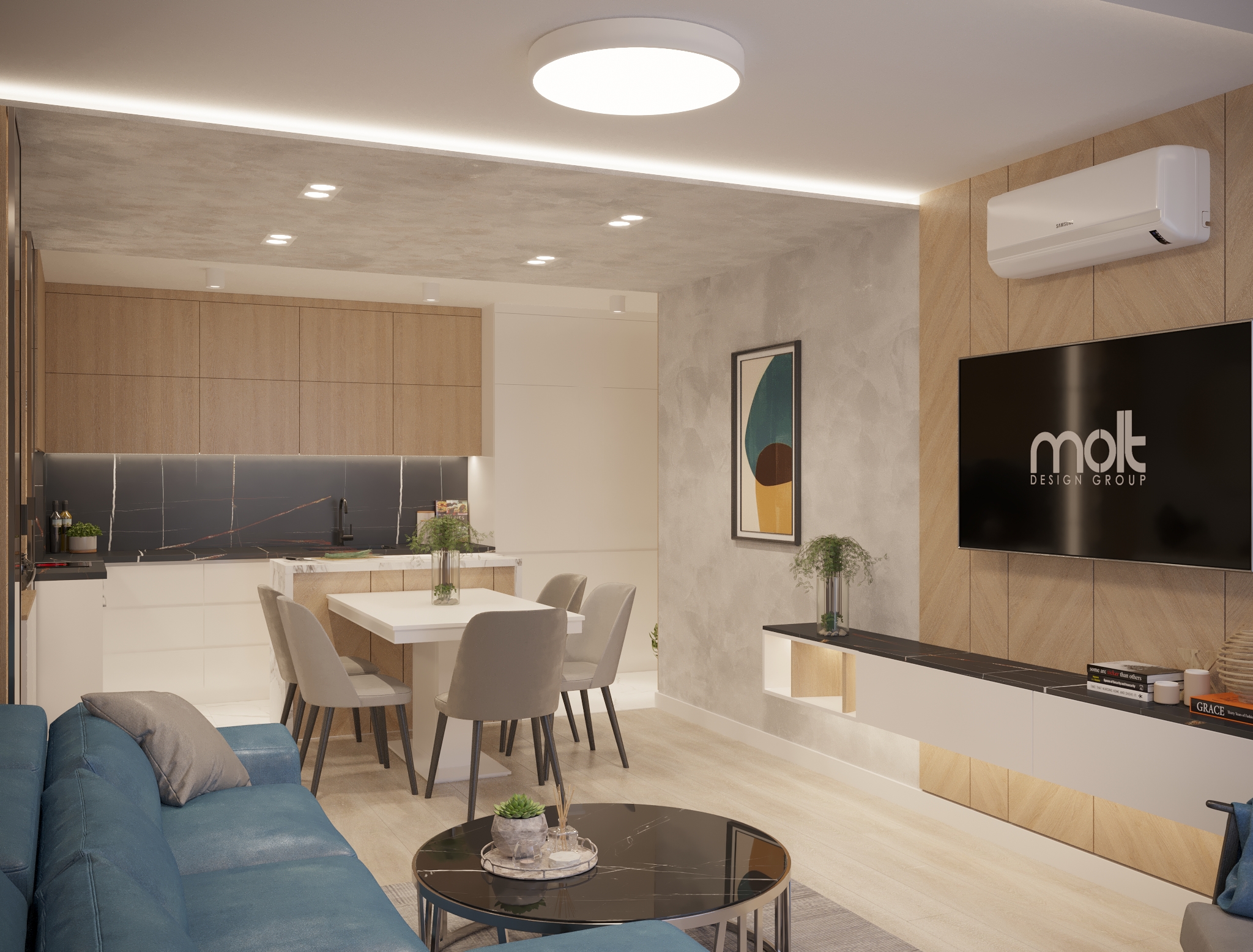 Апартамент AP2004 | Интериорен дизайн | Molt Design Group