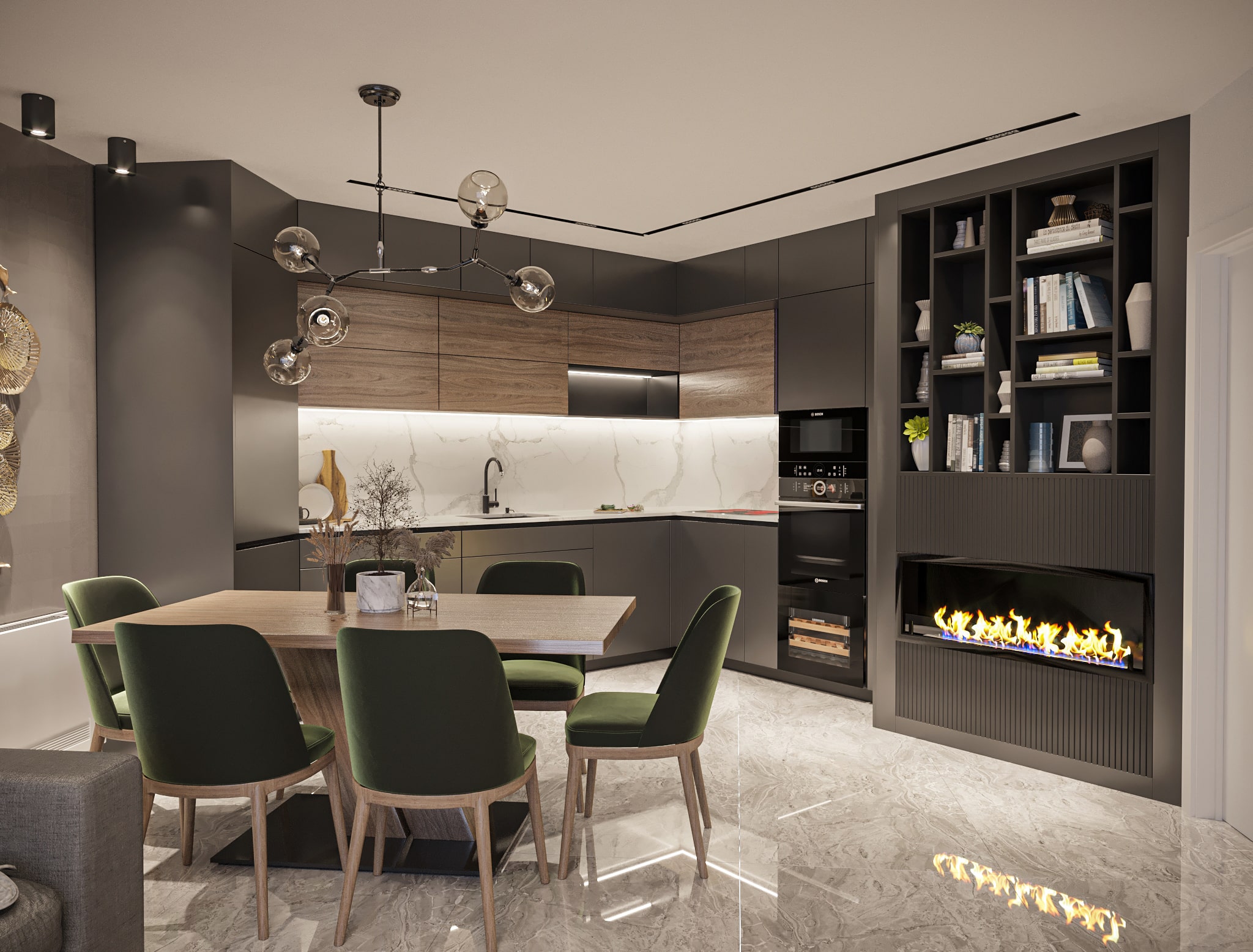 Модерен тристаен апартамент | Галерия | Molt Design Group