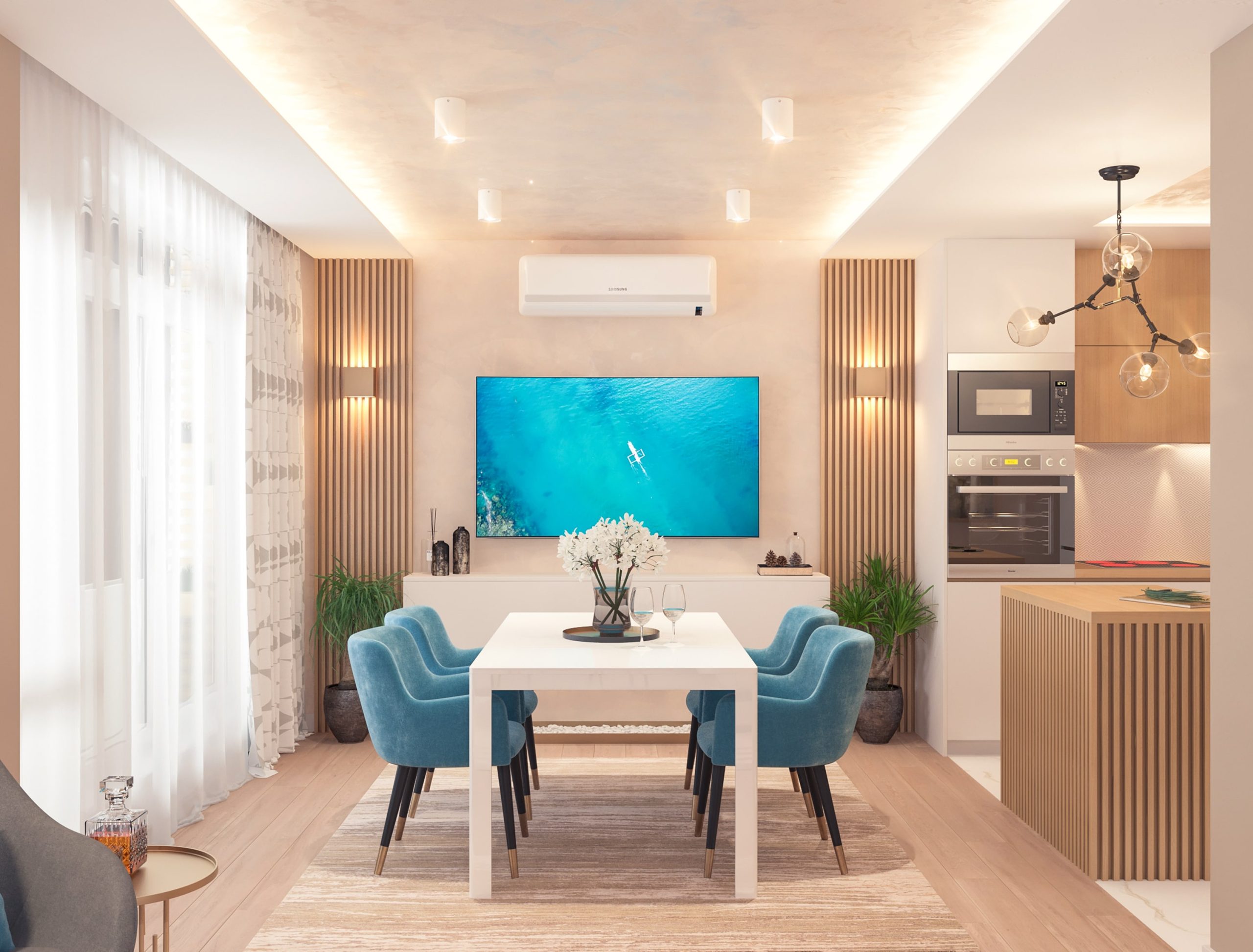 Апартамент AP166 | Интериорен дизайн на апартамент | Molt Design Group