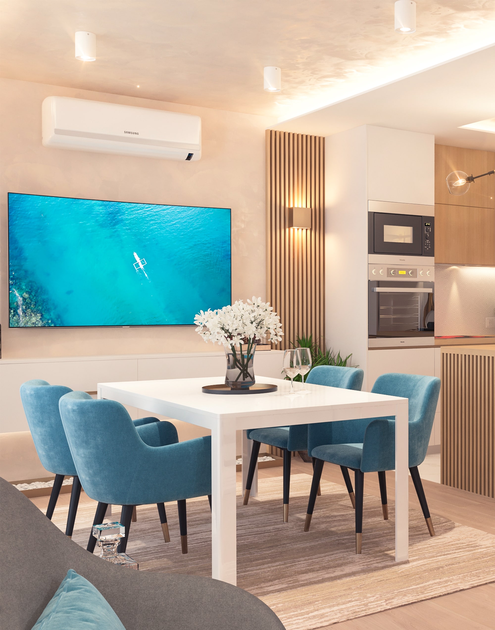 Апартамент AP166 | Интериорен дизайн на апартамент | Molt Design Group