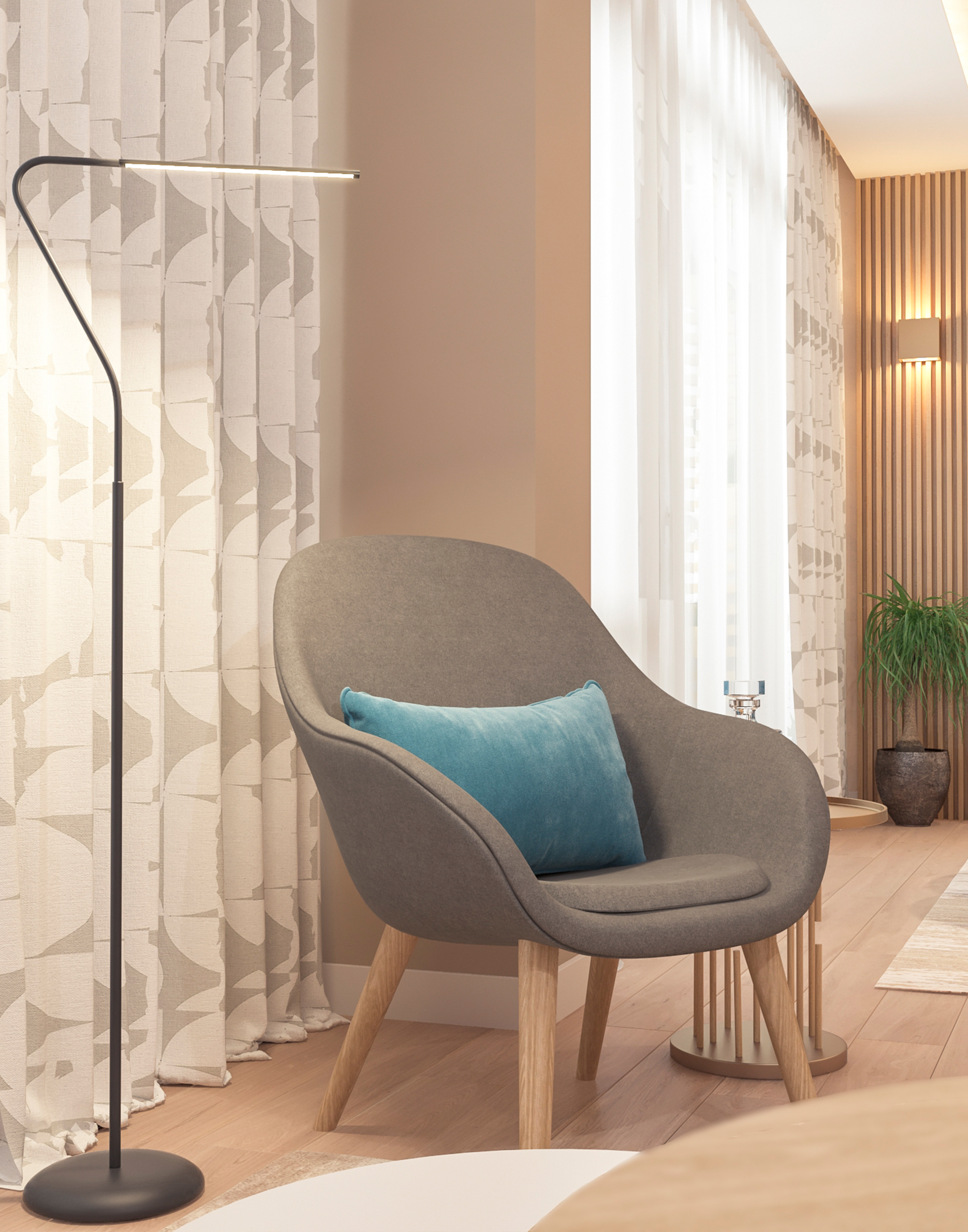 Апартамент AP166 | Интериорен дизайн на апартамент | Molt Design Group