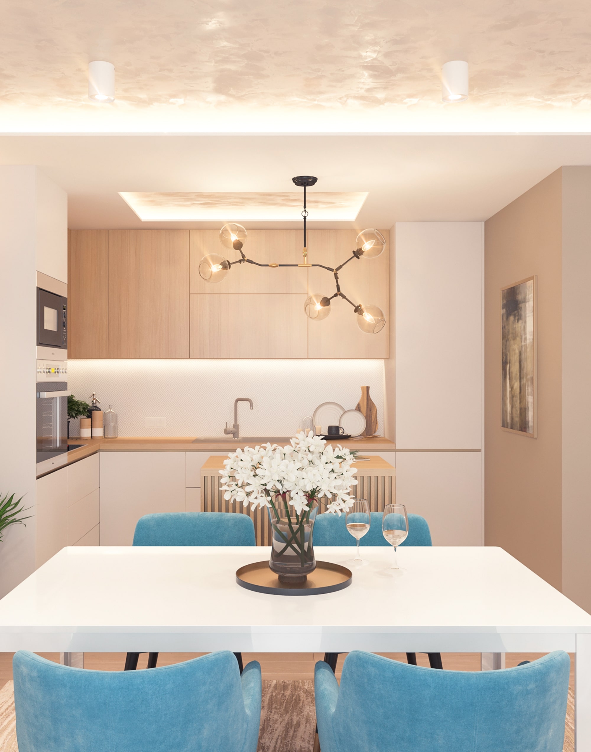 Апартамент AP166 | Интериорен дизайн на апартамент | Molt Design Group