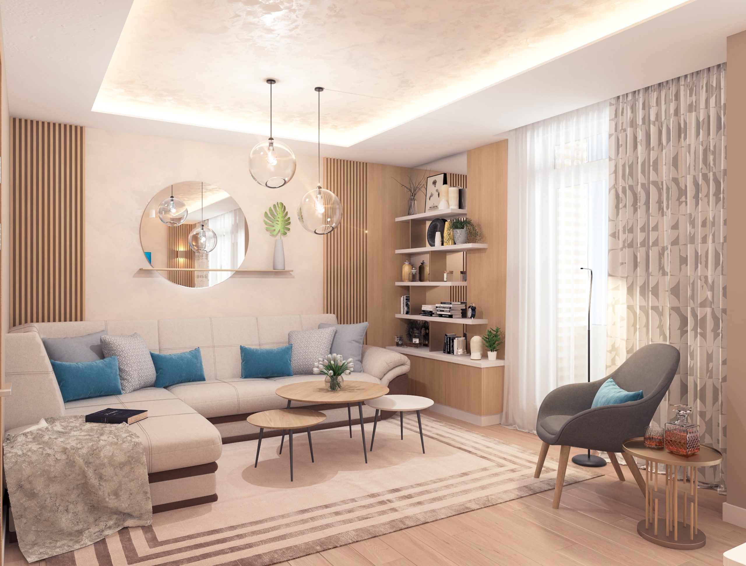 Апартамент AP166 | Интериорен дизайн на апартамент | Molt Design Group