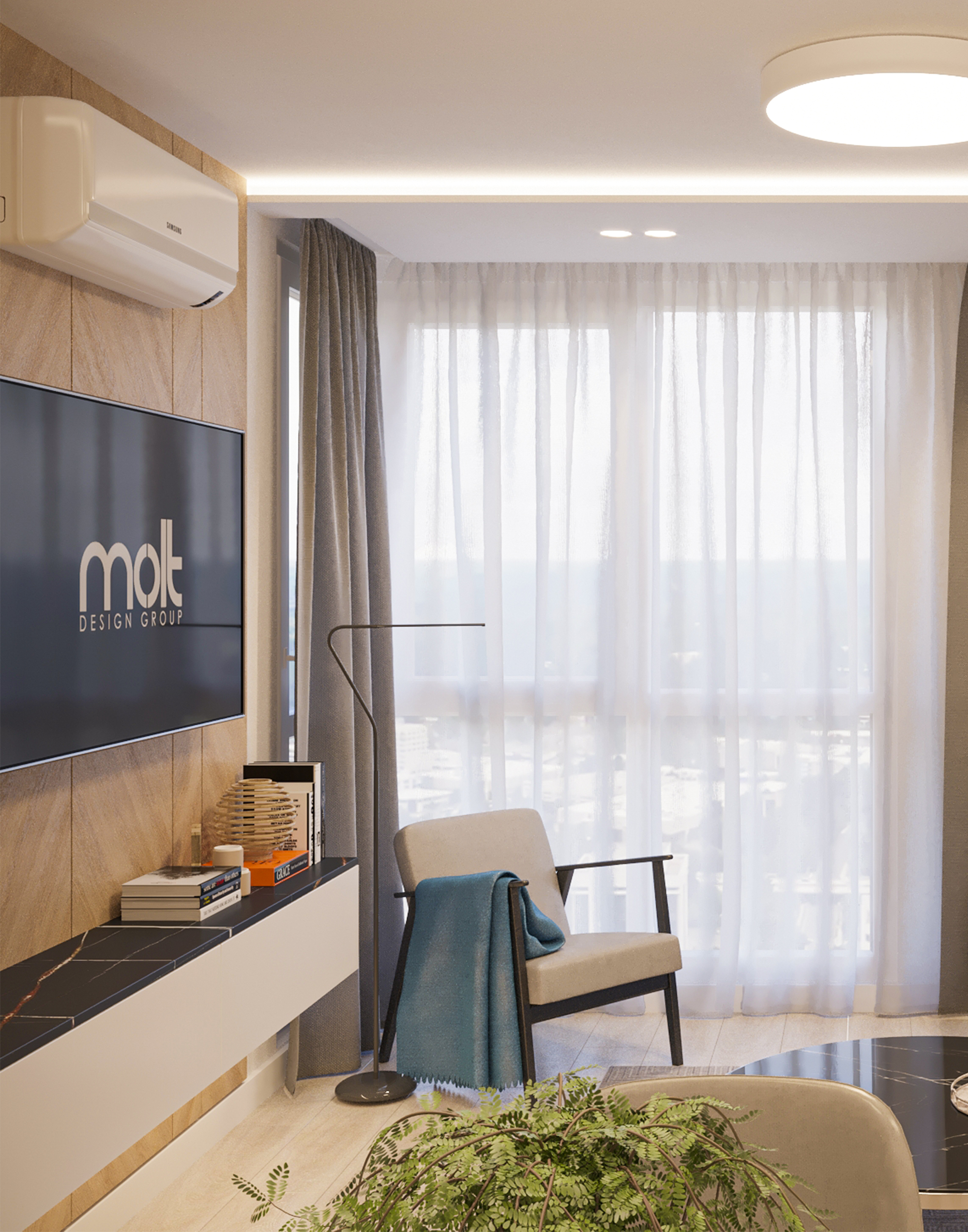 Апартамент AP2004 | Интериорен дизайн | Molt Design Group