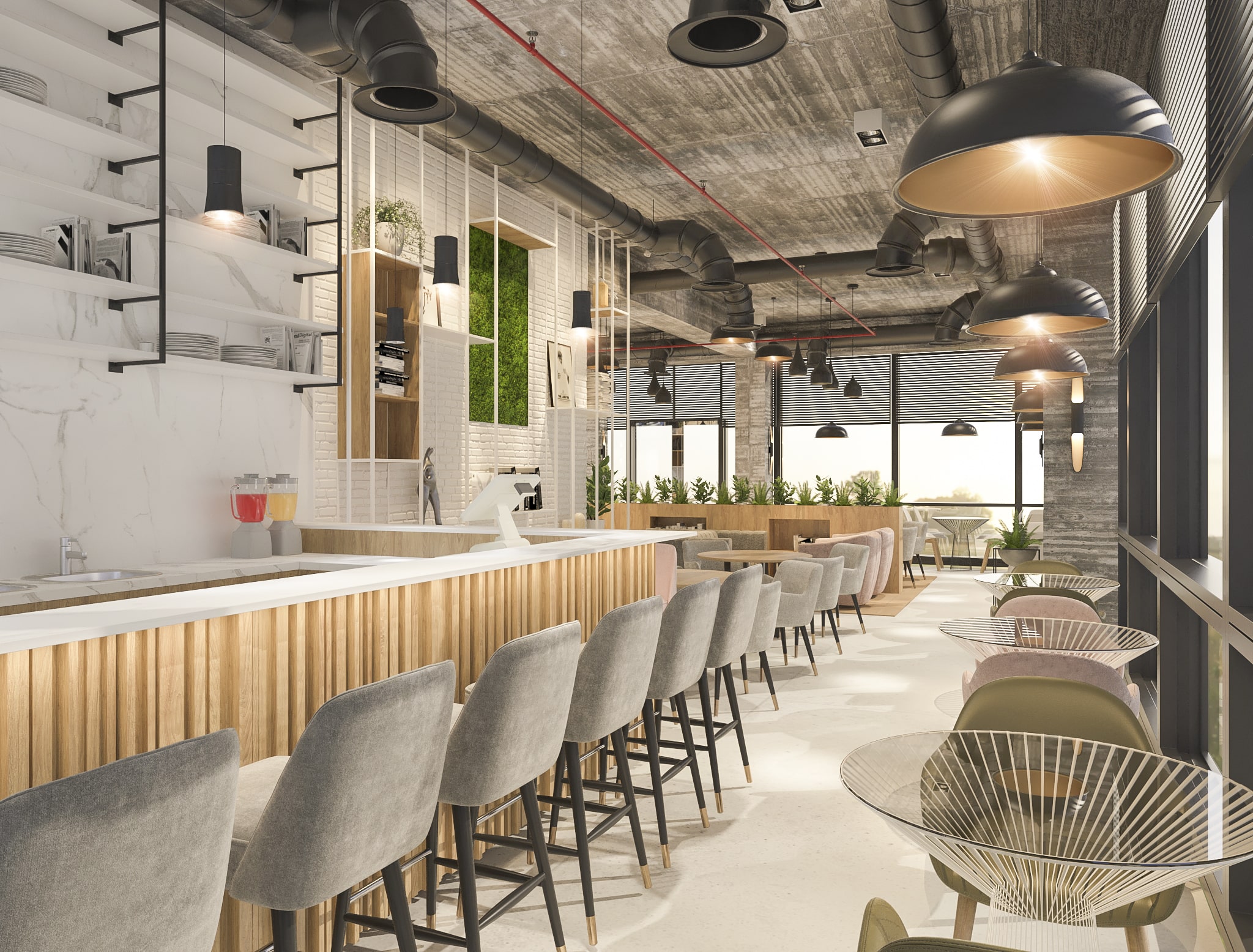 Библиотека L1909 | Галерия | Интериорен Дизайн | Molt Design Group