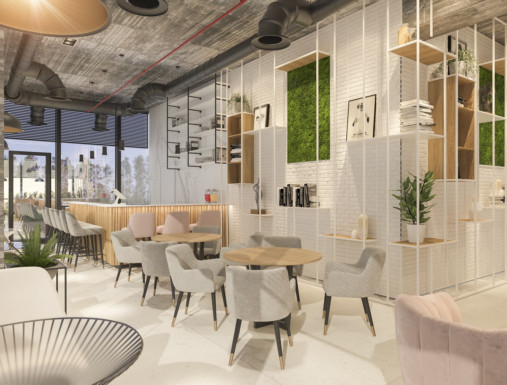 Библиотека L1909 | Галерия | Интериорен Дизайн | Molt Design Group