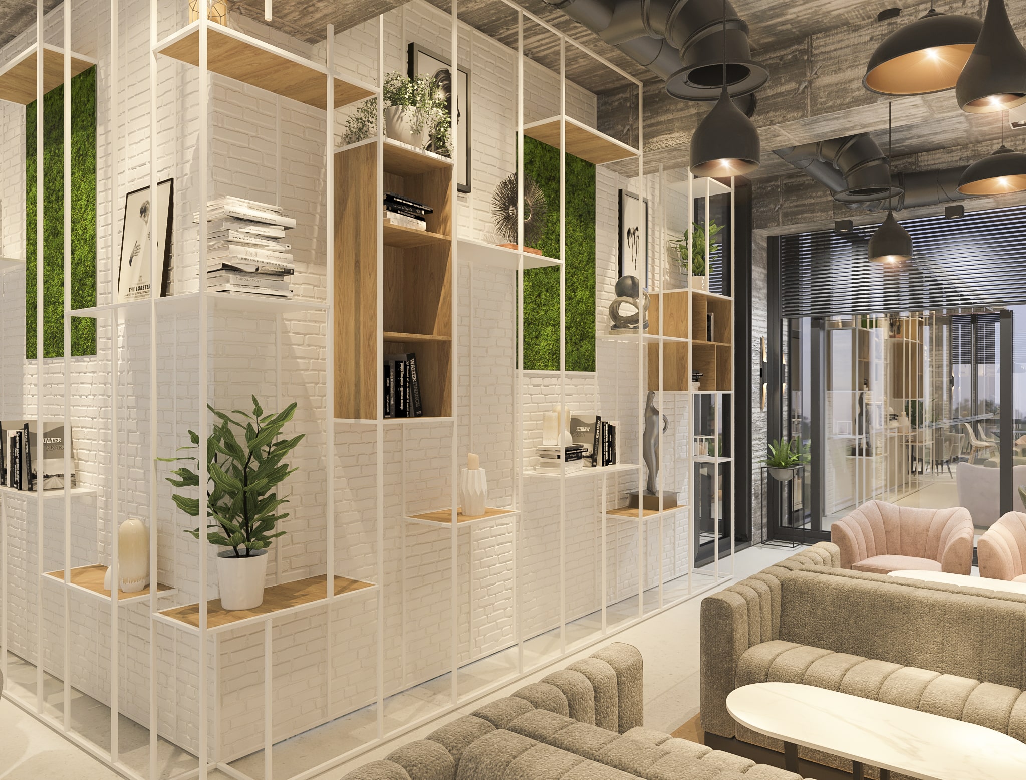 Библиотека L1909 | Галерия | Интериорен Дизайн | Molt Design Group