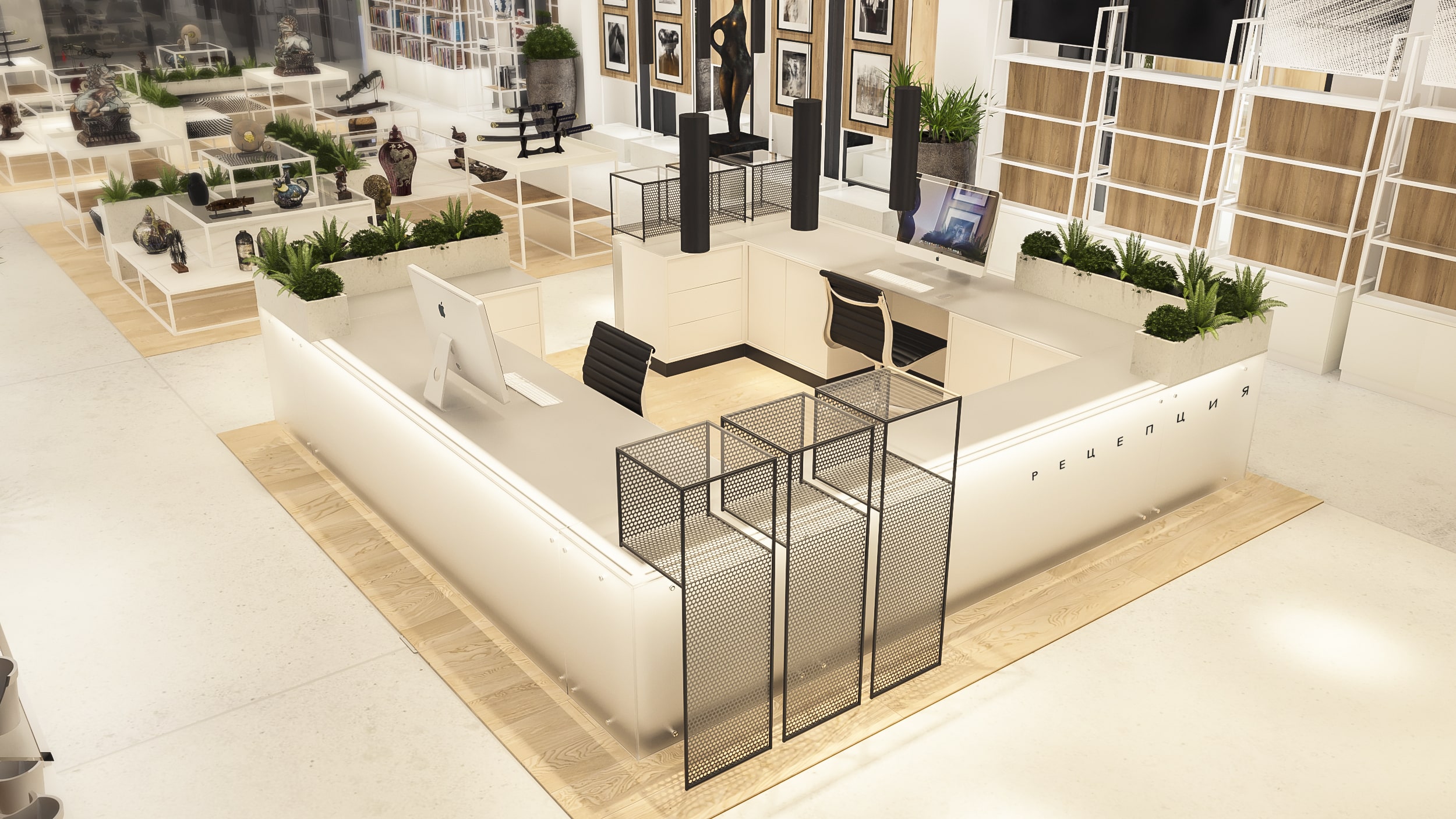 Библиотека L1909 | Галерия | Интериорен Дизайн | Molt Design Group