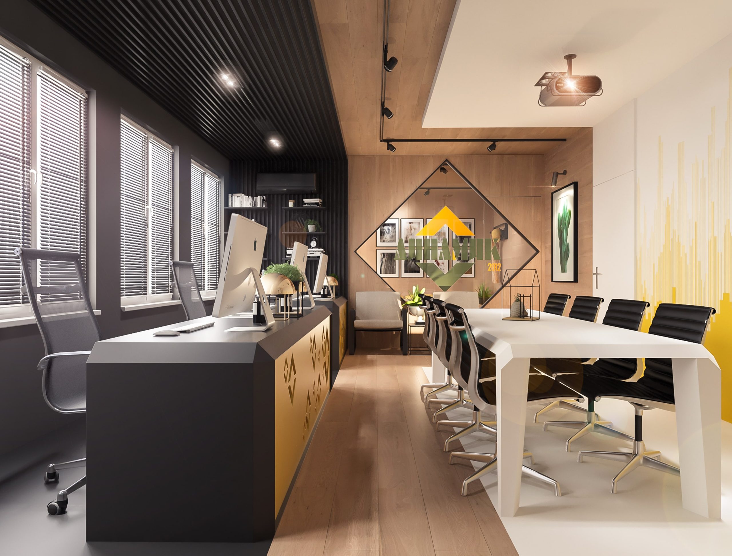 Офис D1902 | Дизайн на офис | Molt Design Group