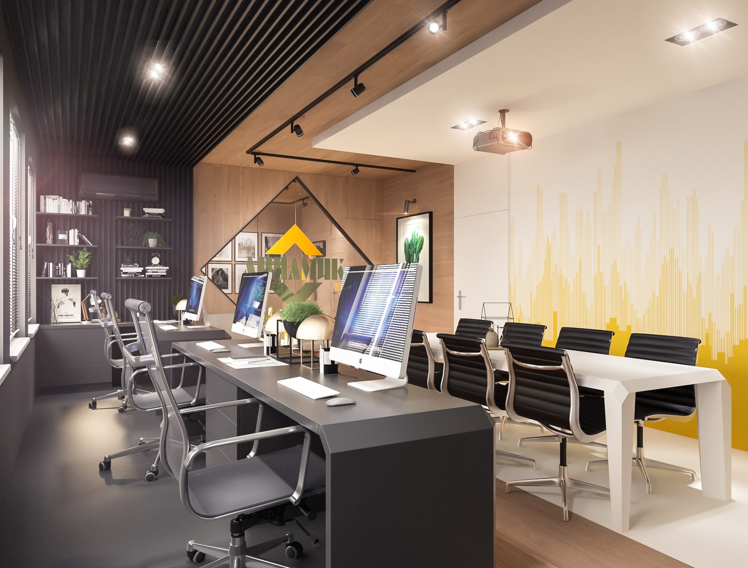Офис D1902 | Дизайн на офис | Molt Design Group