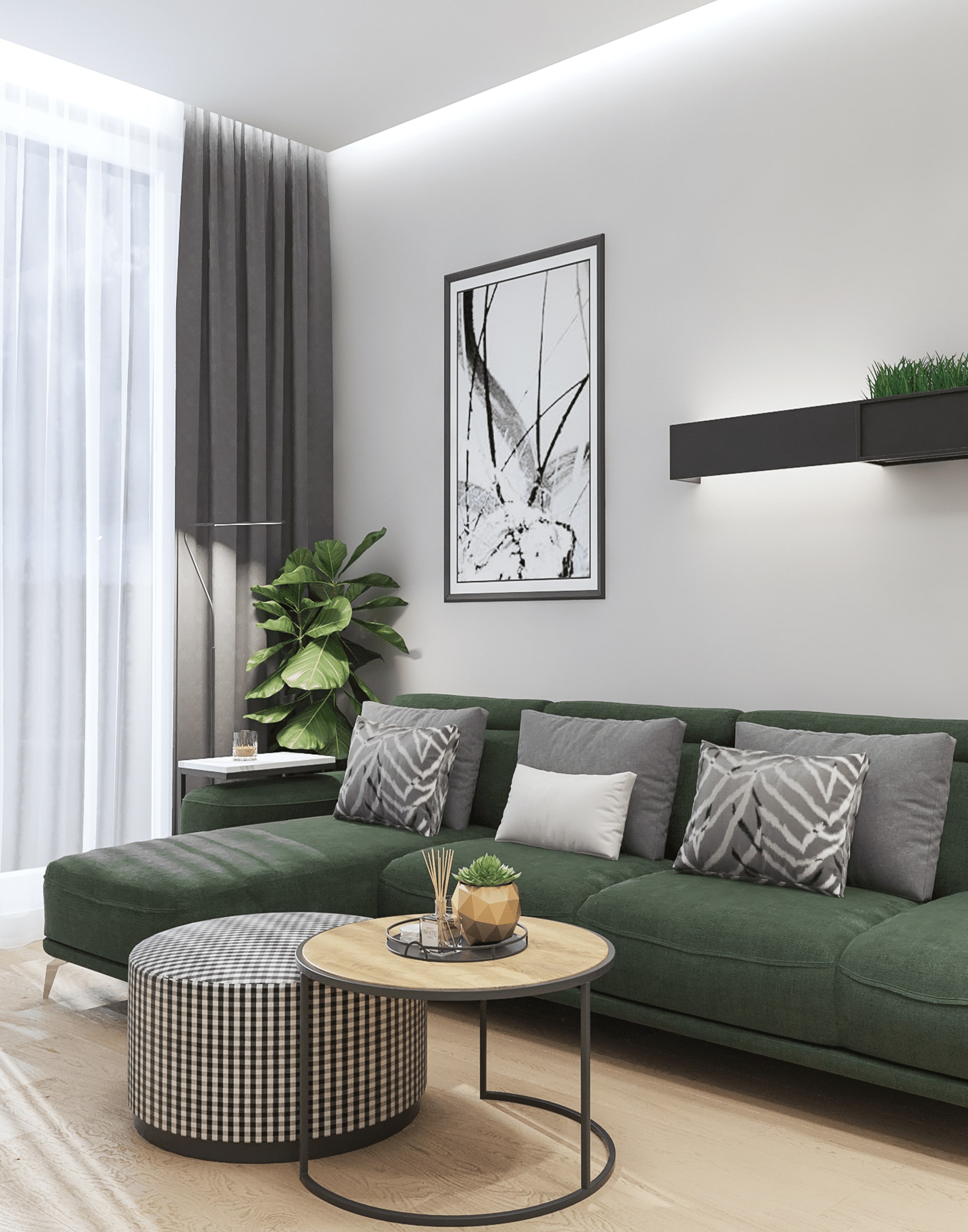 Апартамент AP2005 | Интериорен и продуктов дизайн | Molt Design Group